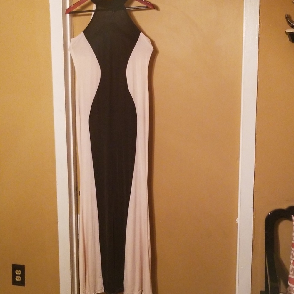 Long cocktail dress